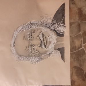 Willie Nelson Portrait